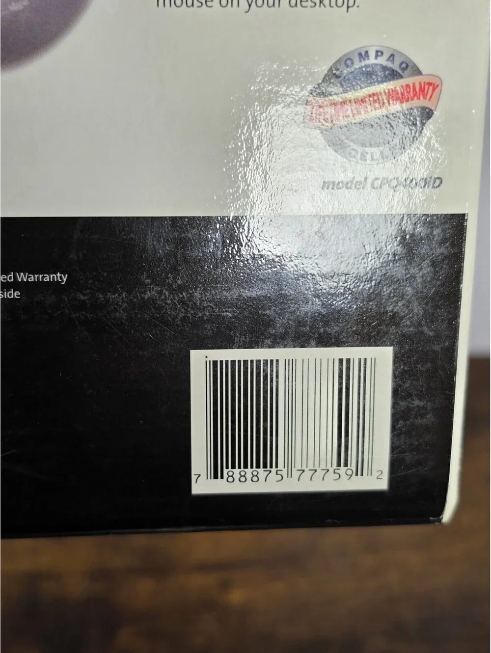 Compaq CPQ400iD 5-Button Wireless Optical Scroll Mouse